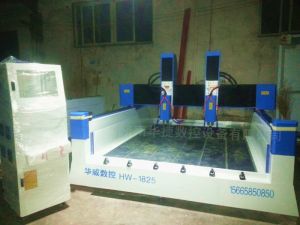 汉中镇巴县HW1825双头重型石材雕刻机